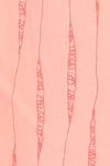 Zivame Peeking Barks Knit Cotton Shorts Set - Peach Nector — thumbnail 6